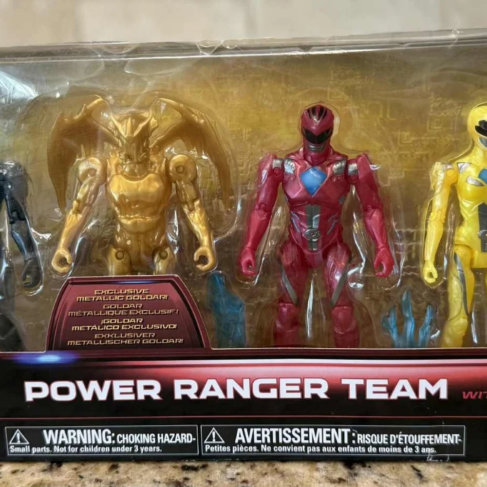Power Rangers Movie Goldar & Red Ranger Set Saban’s - Picture 5 of 7
